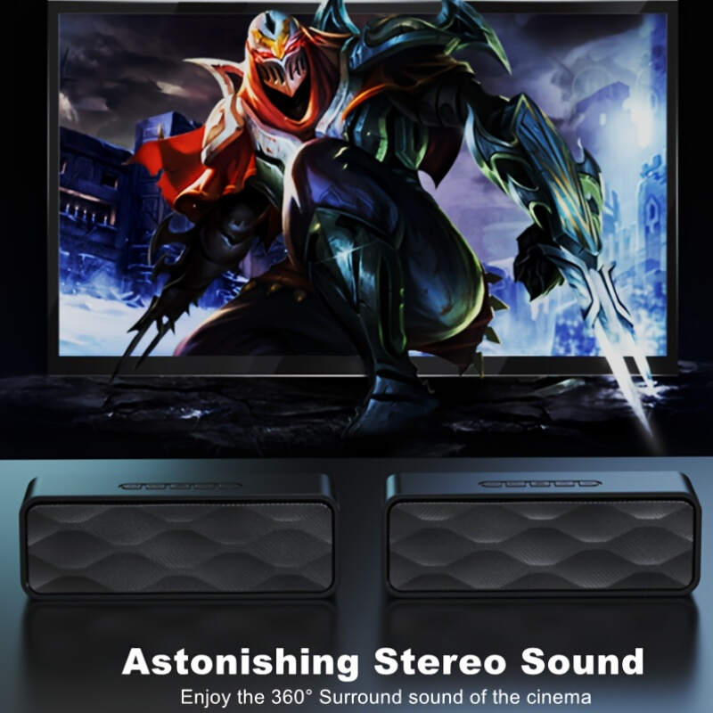 [10W Wireless Speaker] 10W Portable Wireless Speaker | 1200mAh Battery, 10 Hours Playtime, FM Radio, TWS, Hands-Free Calling, USB/TF/AUX Compatible | Suitable for Home, Car, Outdoor Camping - Perfect Gift for Thanksgiving and Christmas