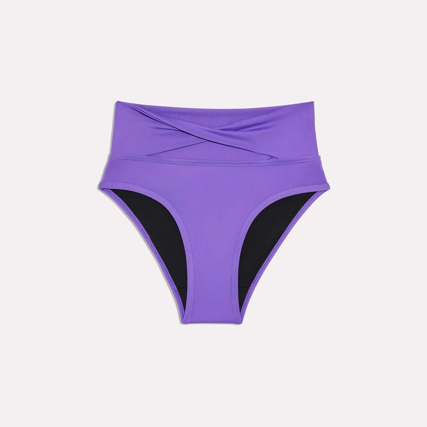 Teen Period Swim Twist High Rise Bikini Bottom