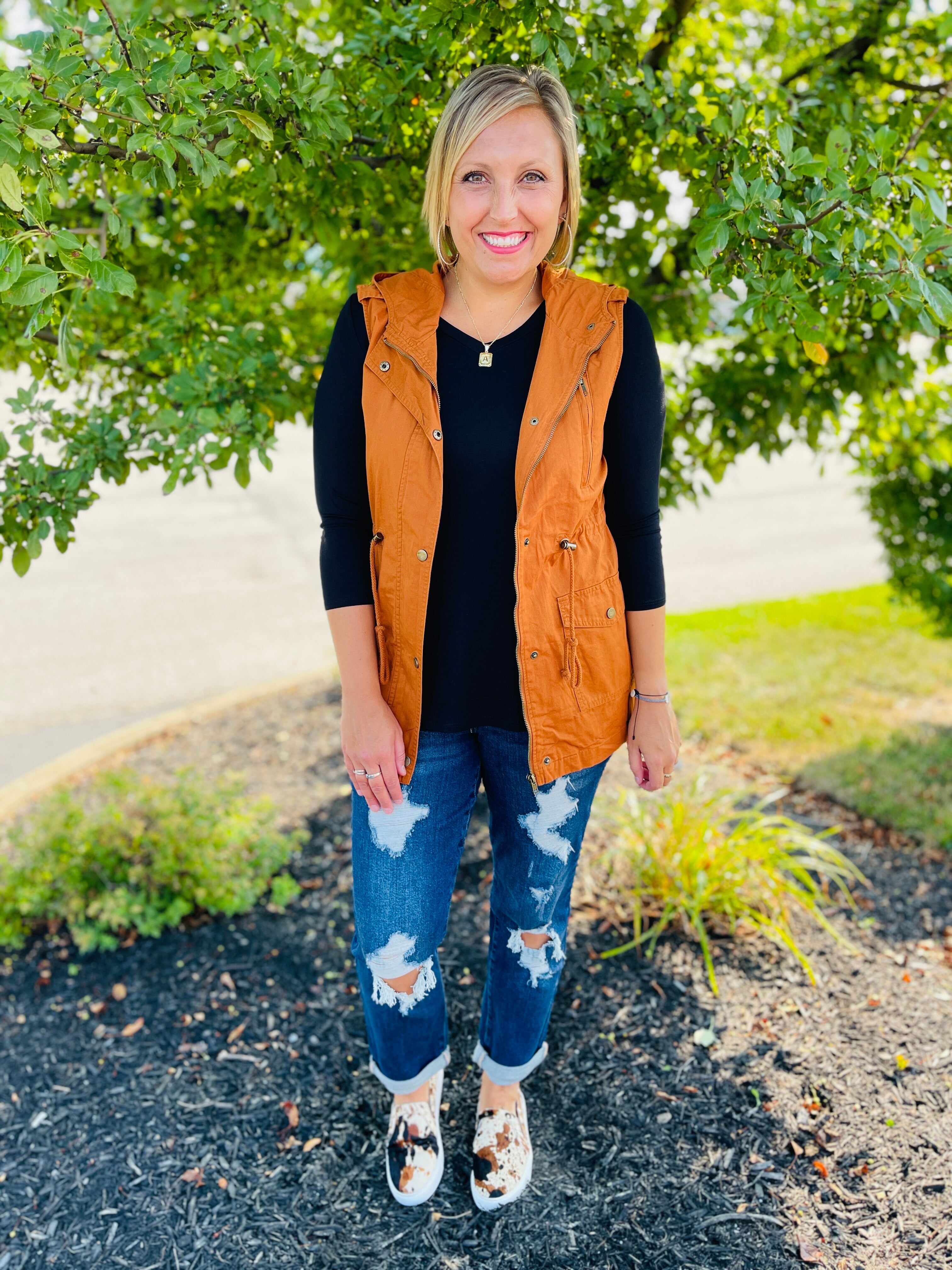 PLUS/REG  A+ Boyfriend Jeans