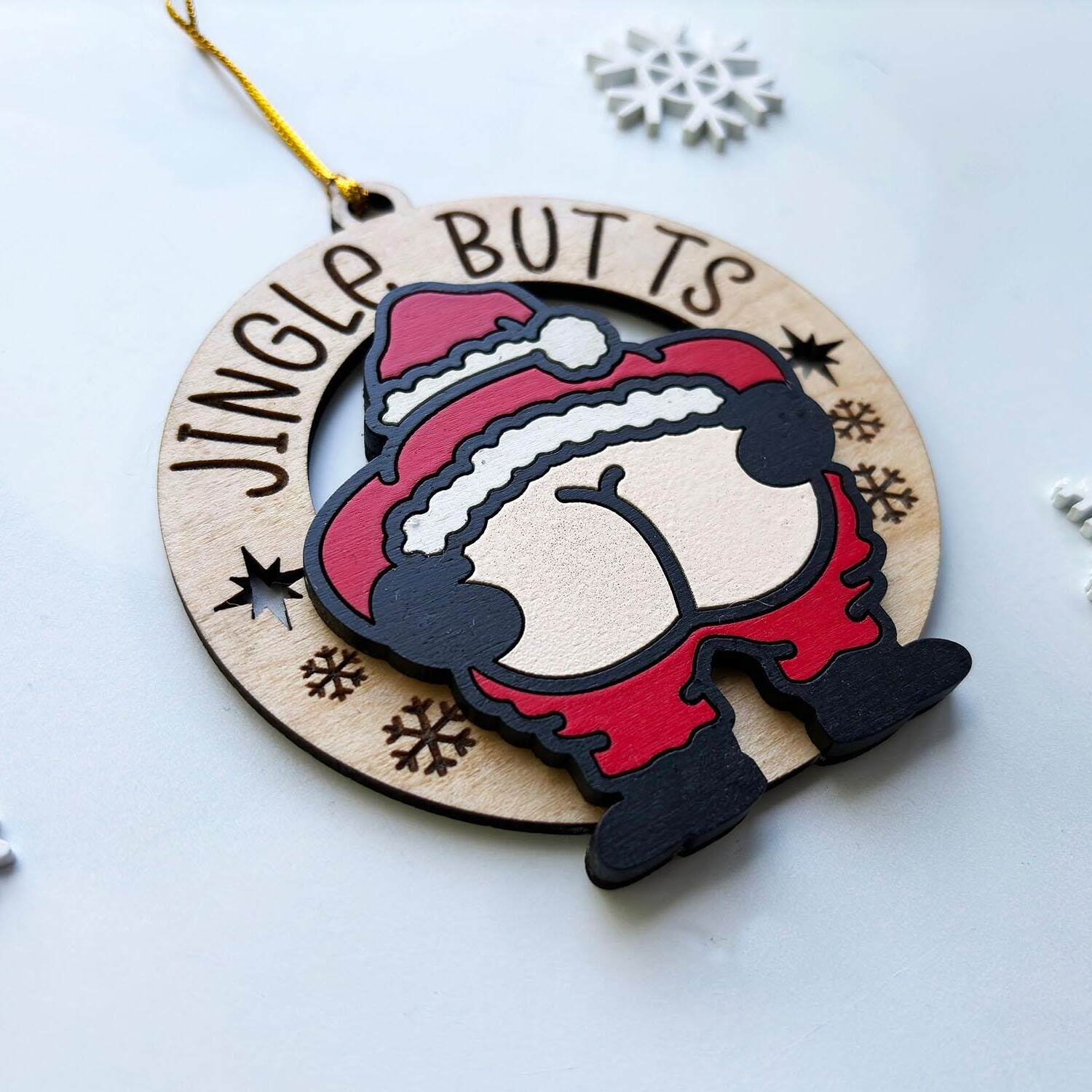 ✨Jingle Butts Ornament - Naughty & Nice Holiday Decor