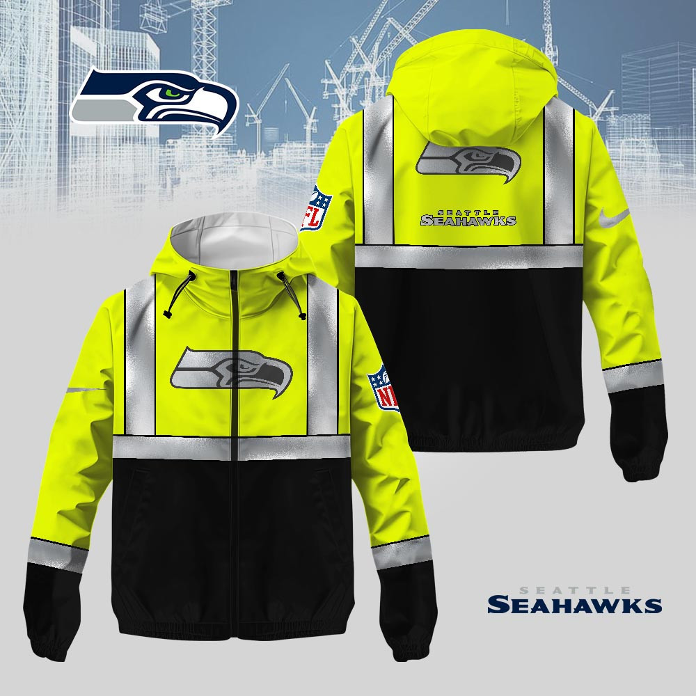 Seattle Seahawks | Premium NFL Safety Windbreaker Jacket MM