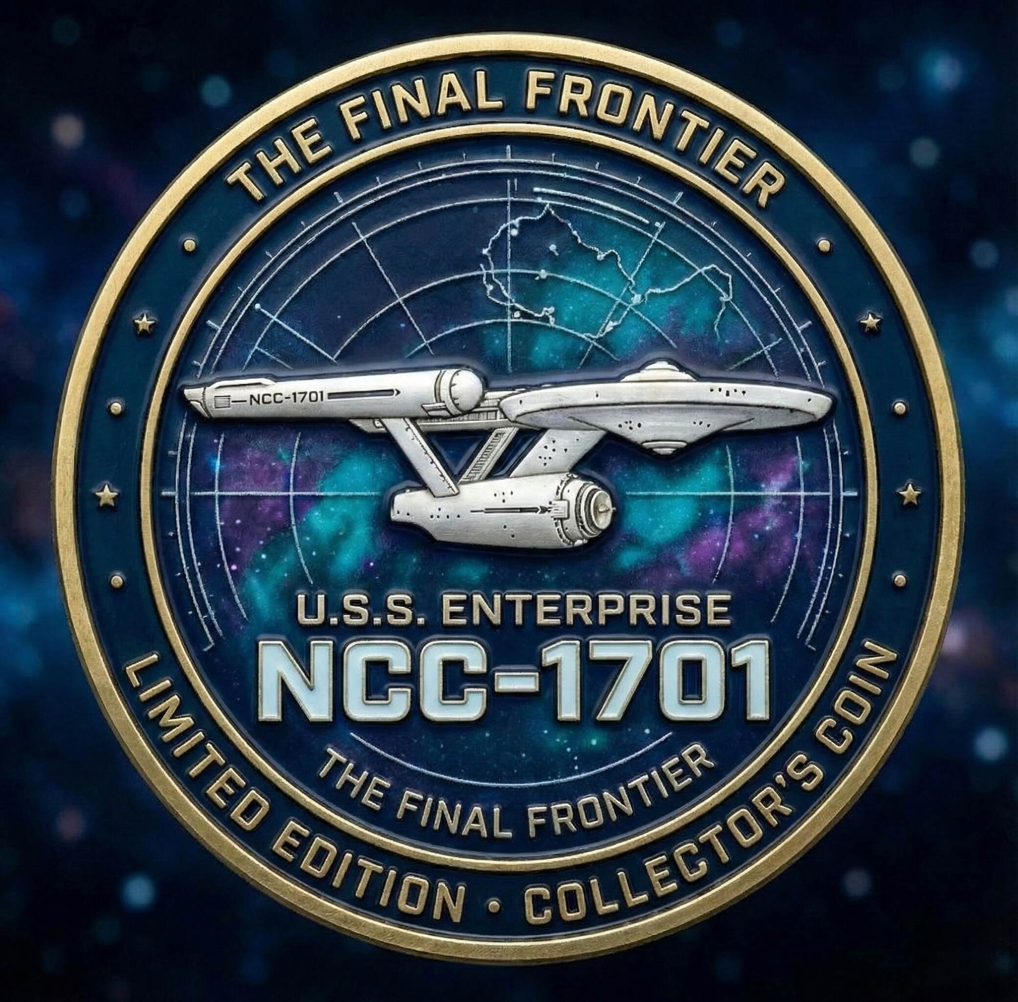 STAR TREK – 60th Anniversary (1966–2026) Commemorative Coin