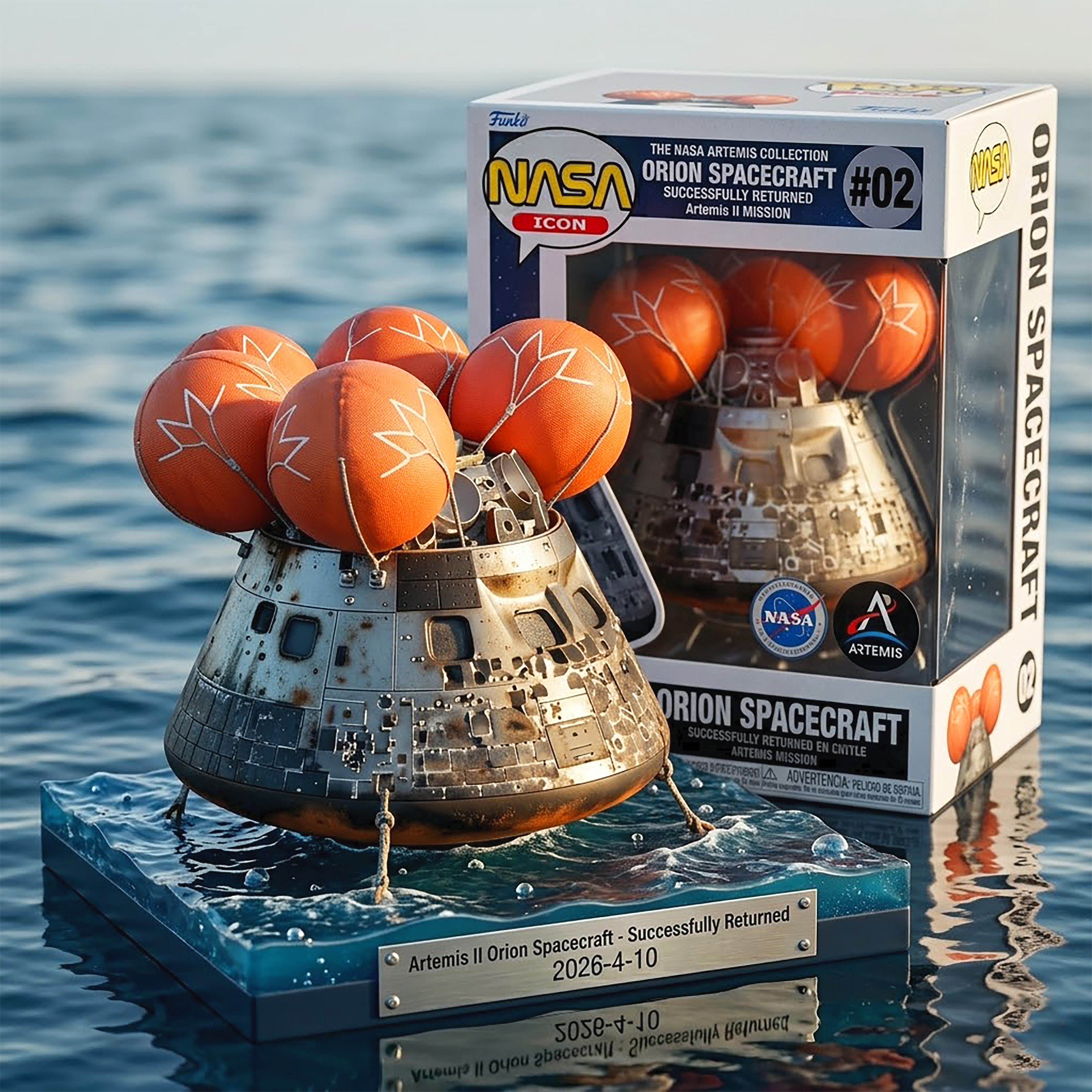 Artemis II Orion Spacecraft Successfully Returned POP Figure!