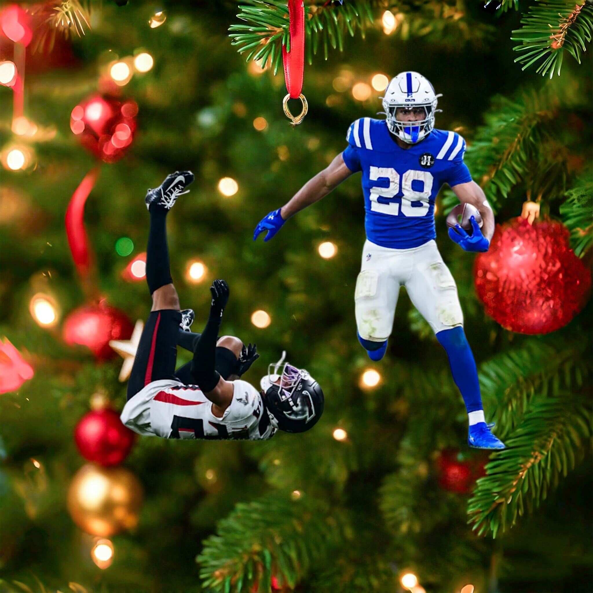 Colts Christmas Ornament