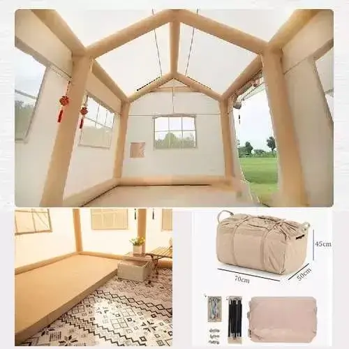 ⚡Clearance Sale⚡Waterproof Light Weight Oxford Cloth Automatic Inflatable Tent With Camping Equipment