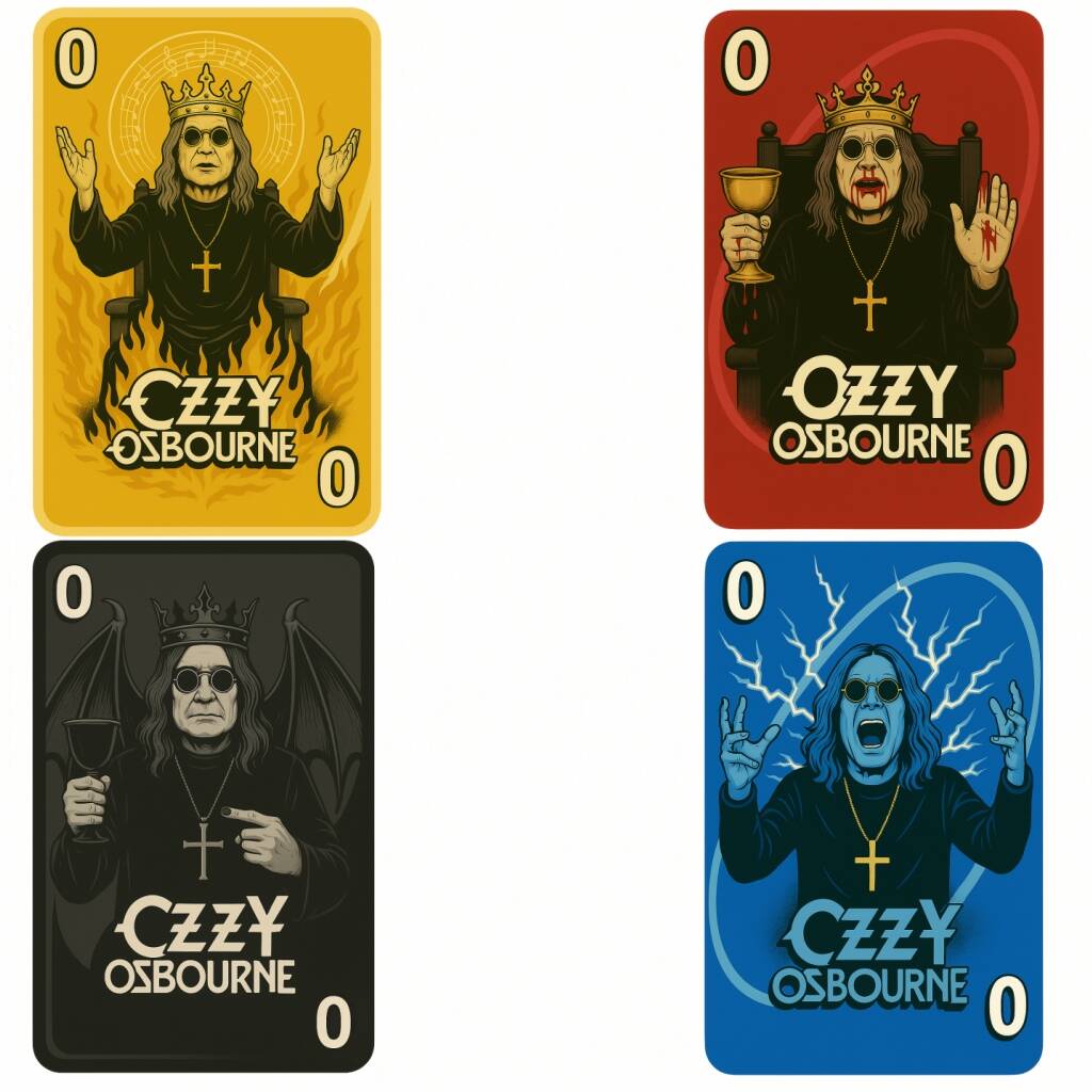 UNO Ozzy Osbourne Card Game