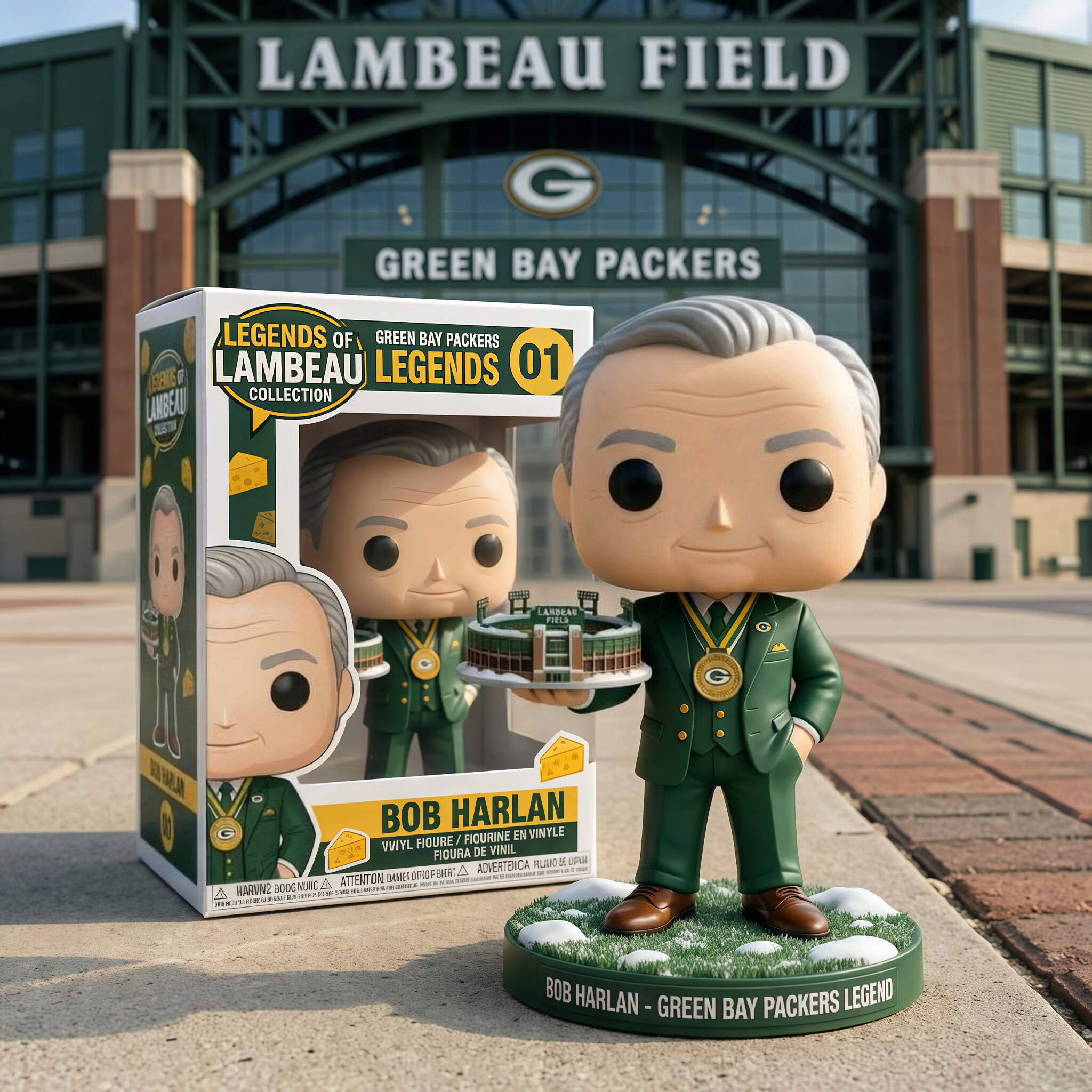 Bob Harlan Commemorative Pop! Figure