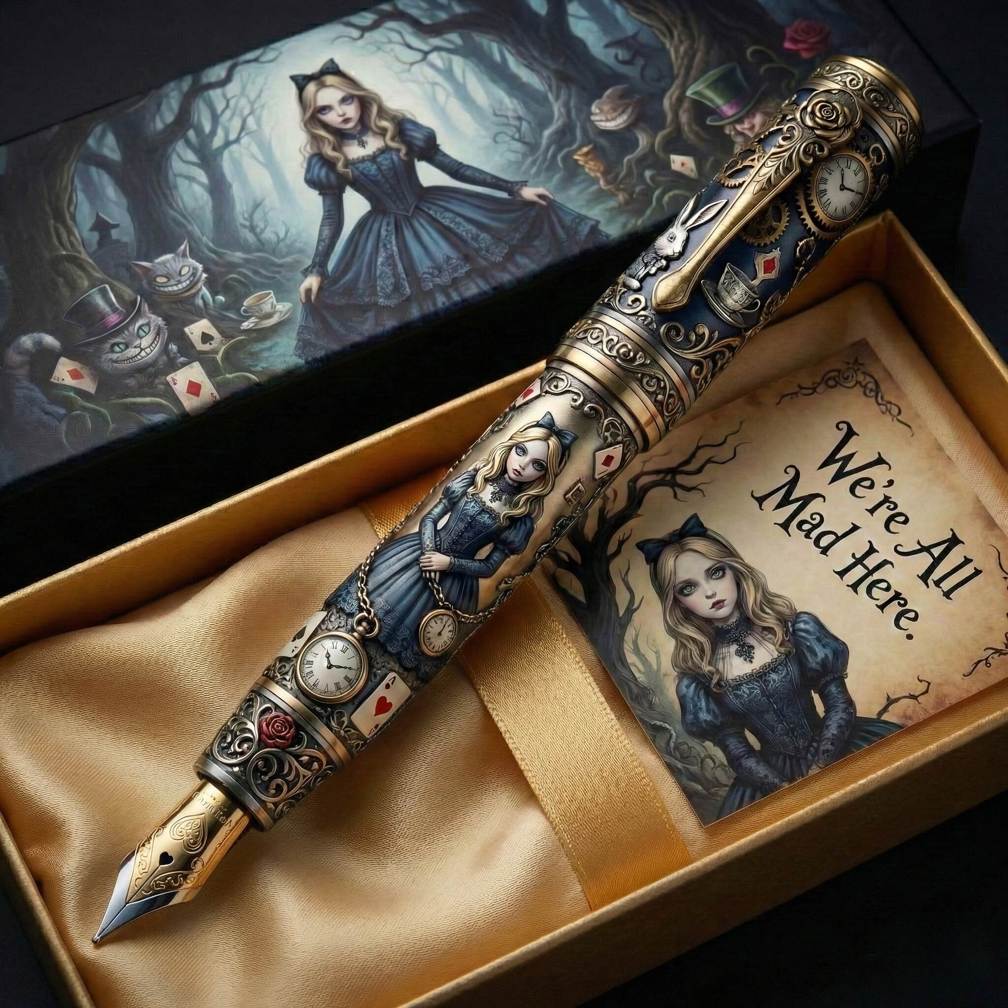 ✒️ Alice in Wonderland Collector’s Pen
