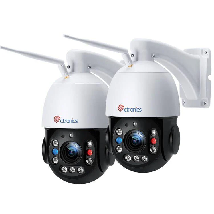 5MP HD PTZ Security Camera with 30X Optical Zoom and 492ft Night Vision