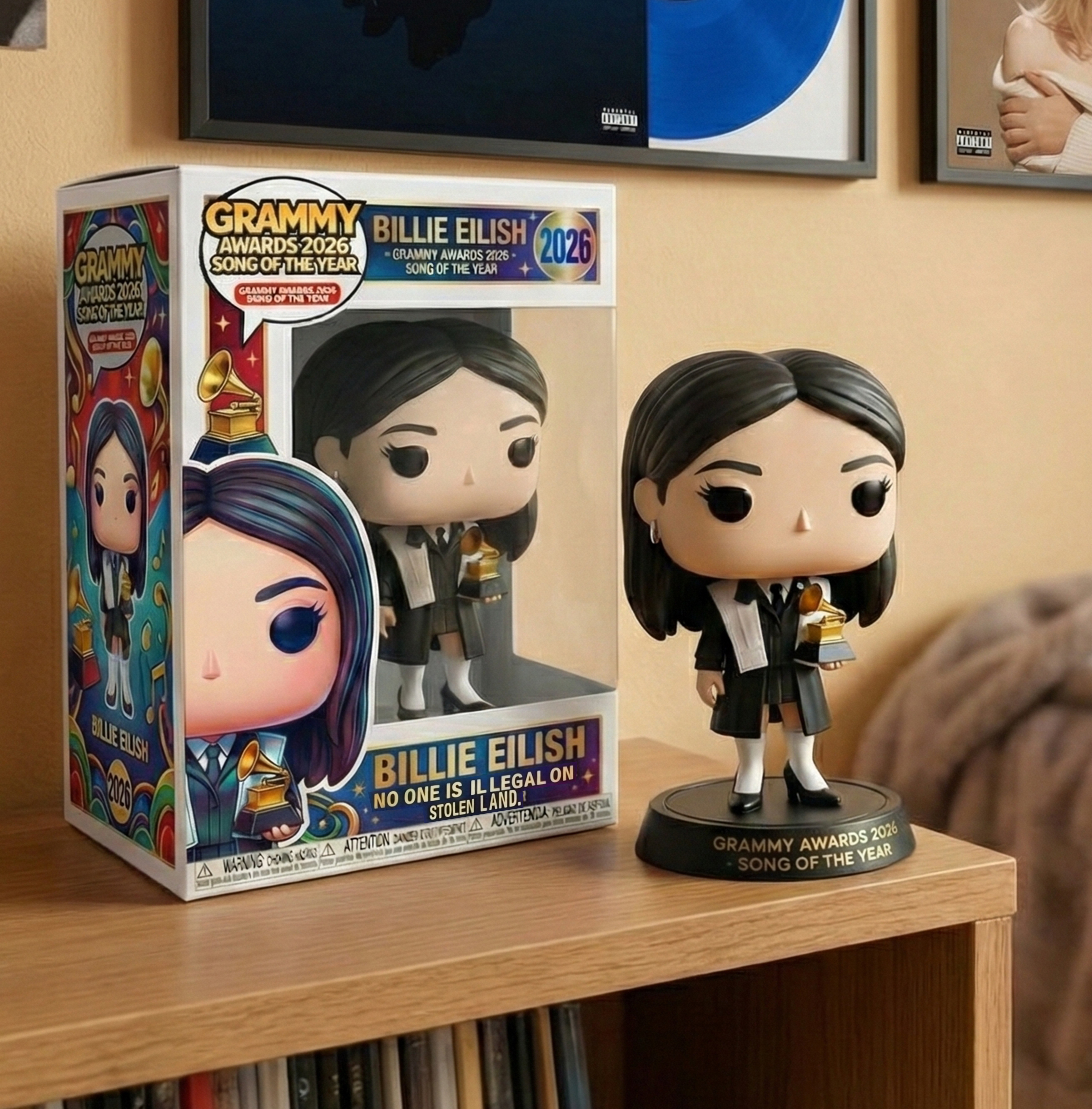 🎶Billie Eilish – Song of the Year Commemorative Pop Figure