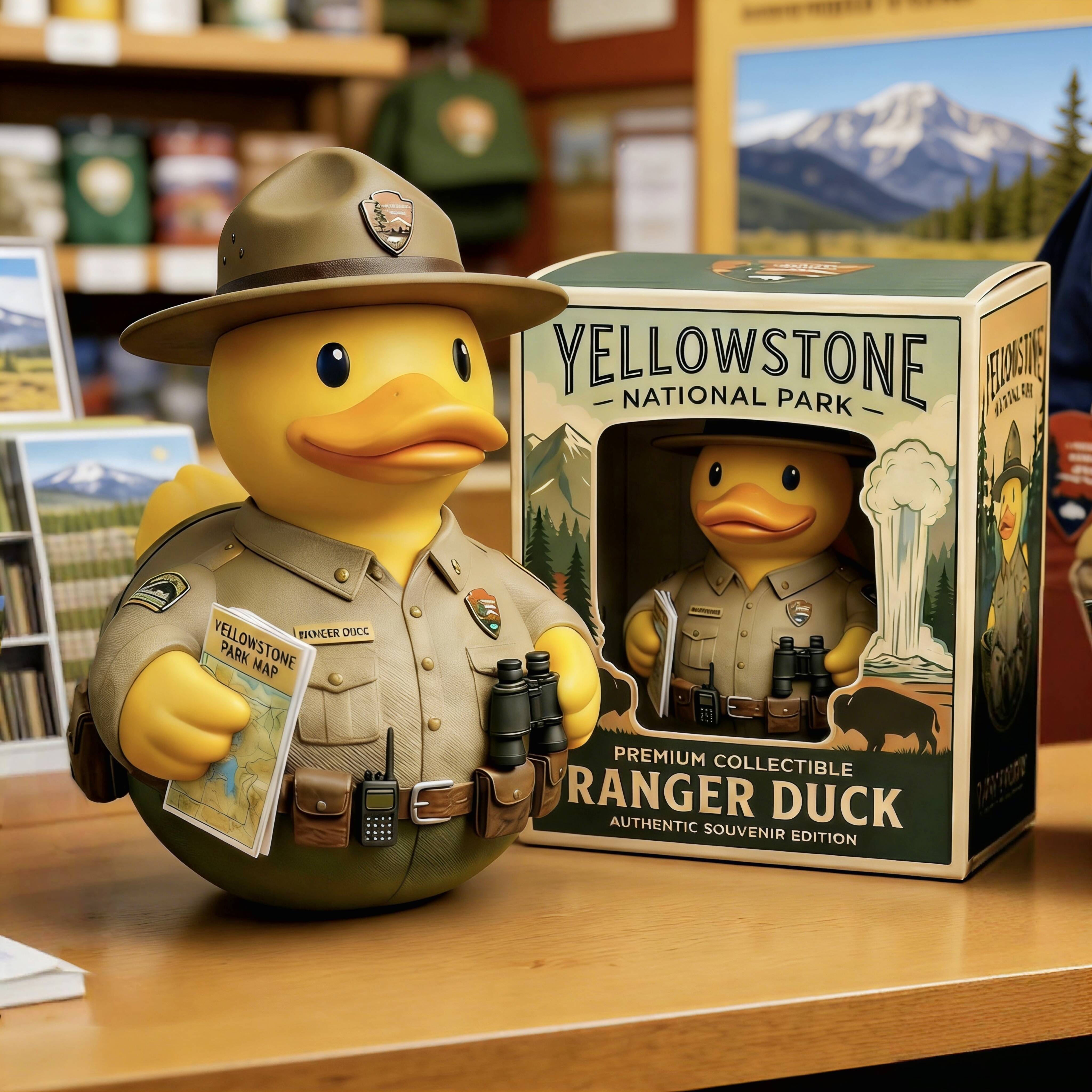 Yellowstone National Park Ranger Duck