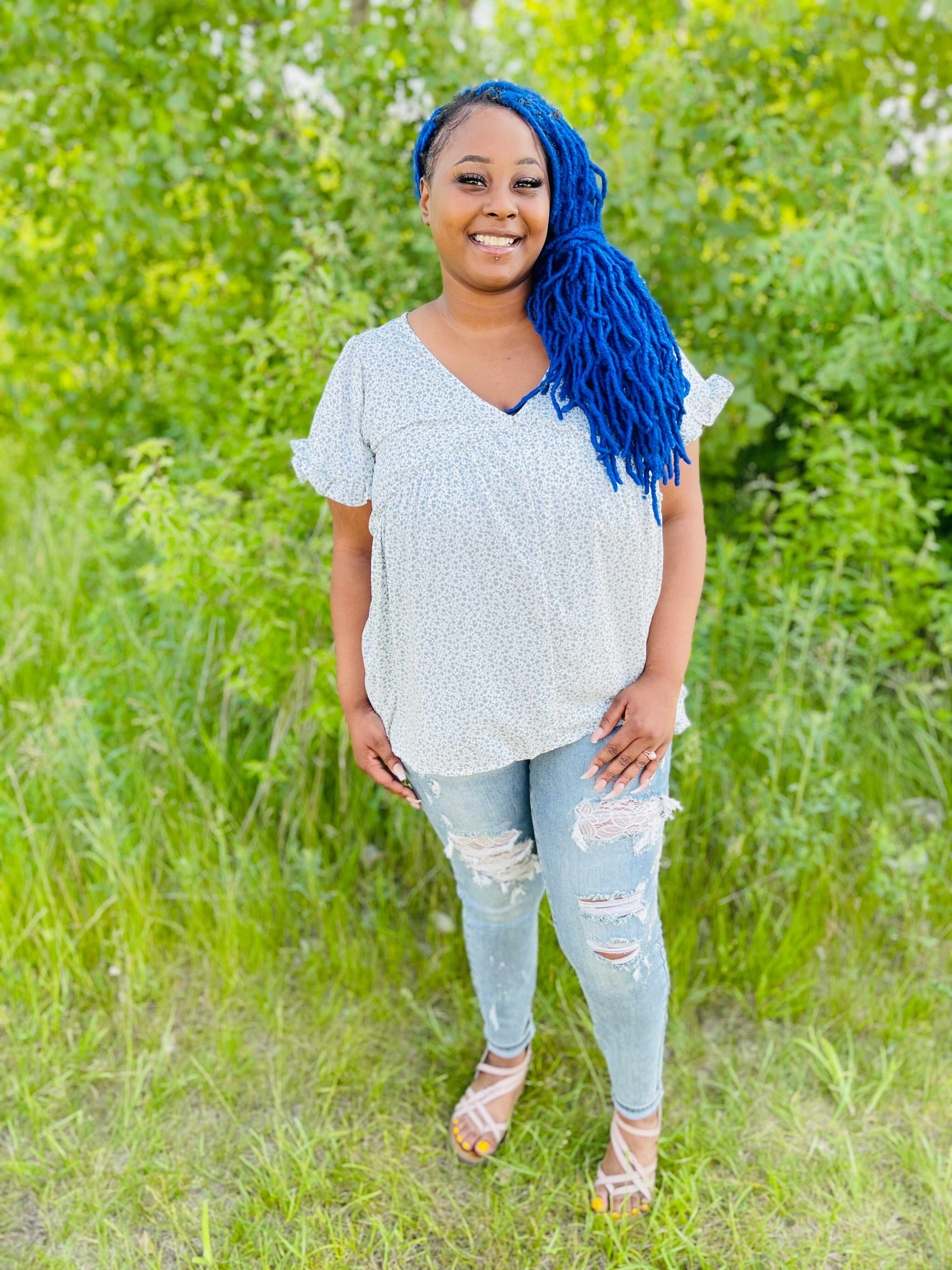 PLUS/REG All Laced Up Lace Patch Skinny Jeans