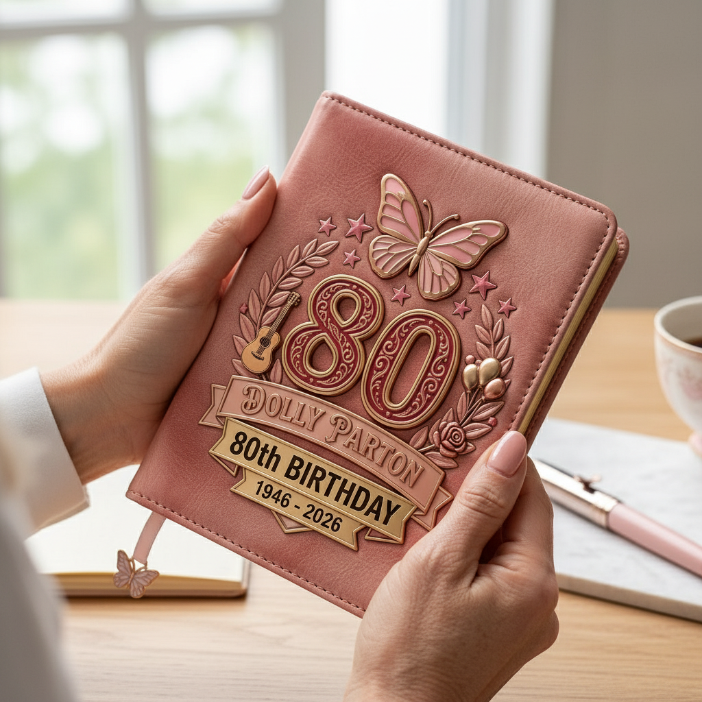 Dolly Parton 80th Birthday Anniversary Commemorative Journal