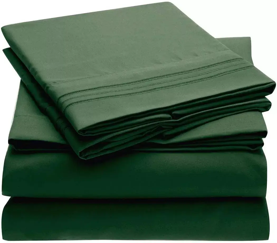 Brushed Microfiber Hypoallergenic 4 pcs Bedsheet Set