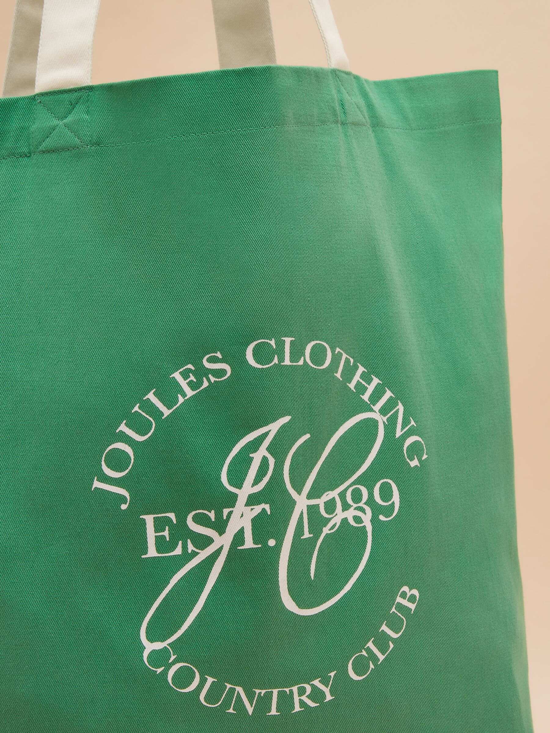 Courtside Green Tote Bag
