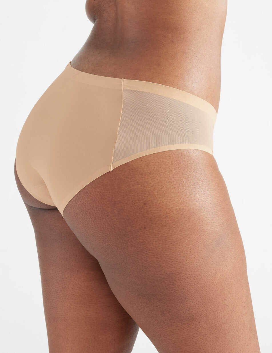 Light Leakproof No-Show Mesh Bikini