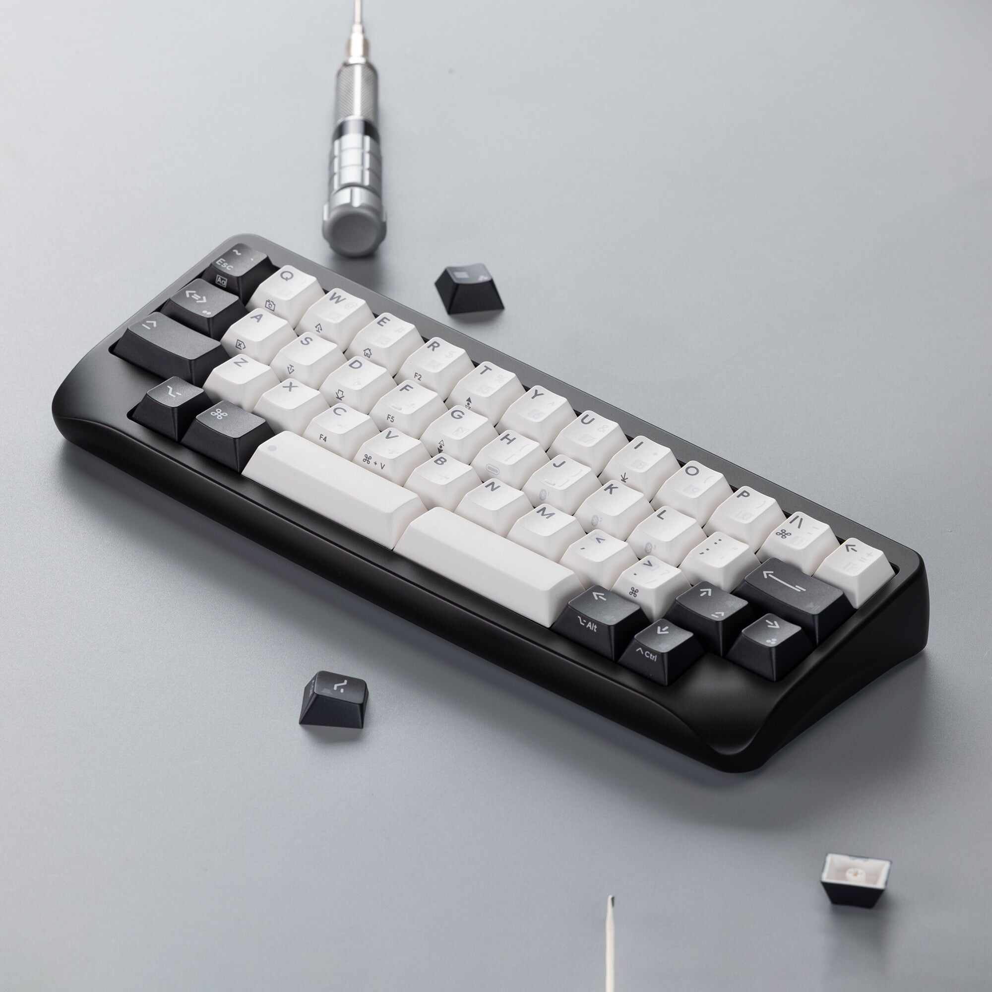 Ready to use Agar mini Dual-mode version with keycaps