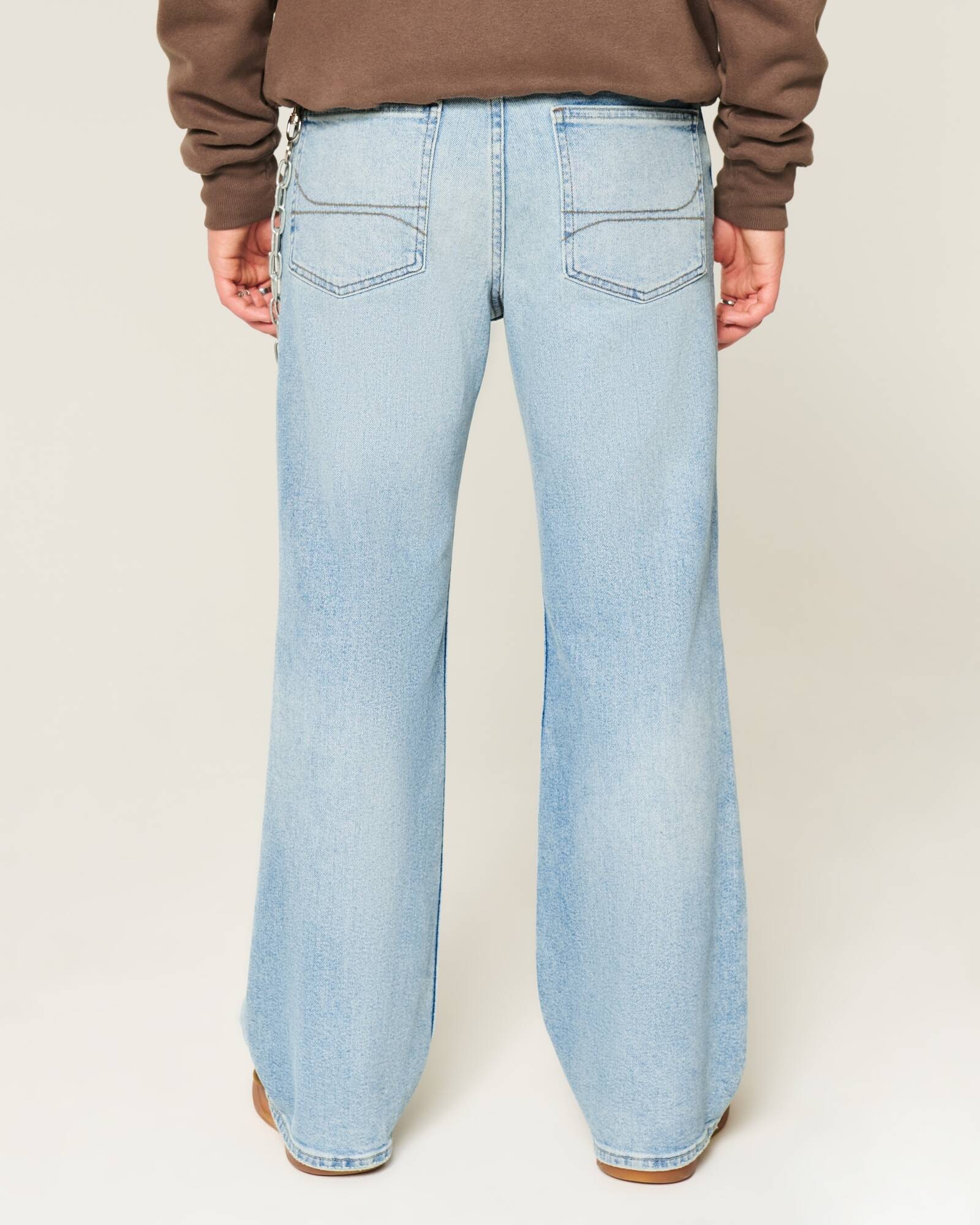 Light Wash Bootcut Jeans