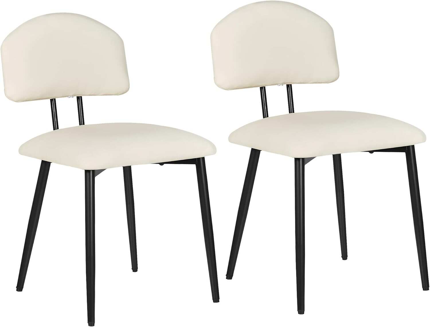 VECELO Dining Chairs Set of 2