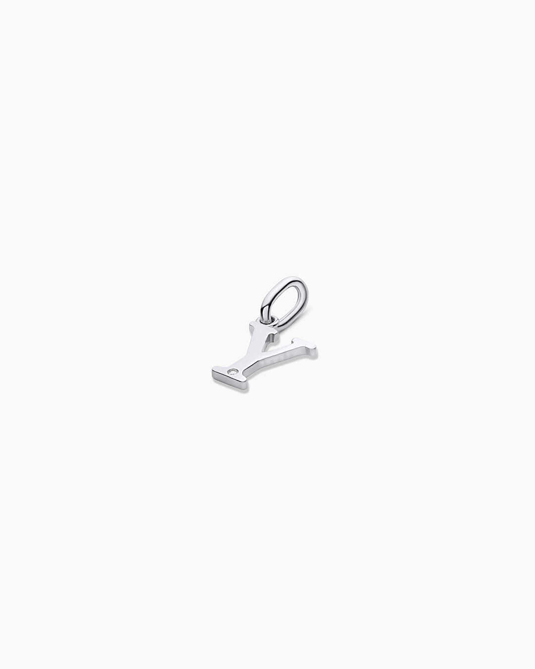 Diamond Vintage Alphabet Charm