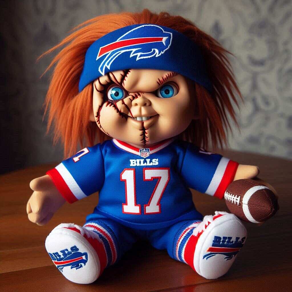 💀🏈Chucky NFL Team Doll