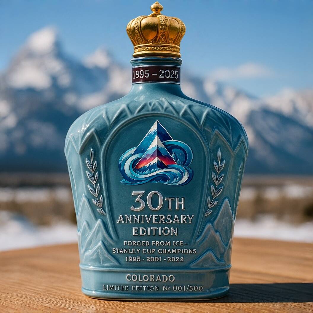 CA 30th Anniversary Whiskey Bottle