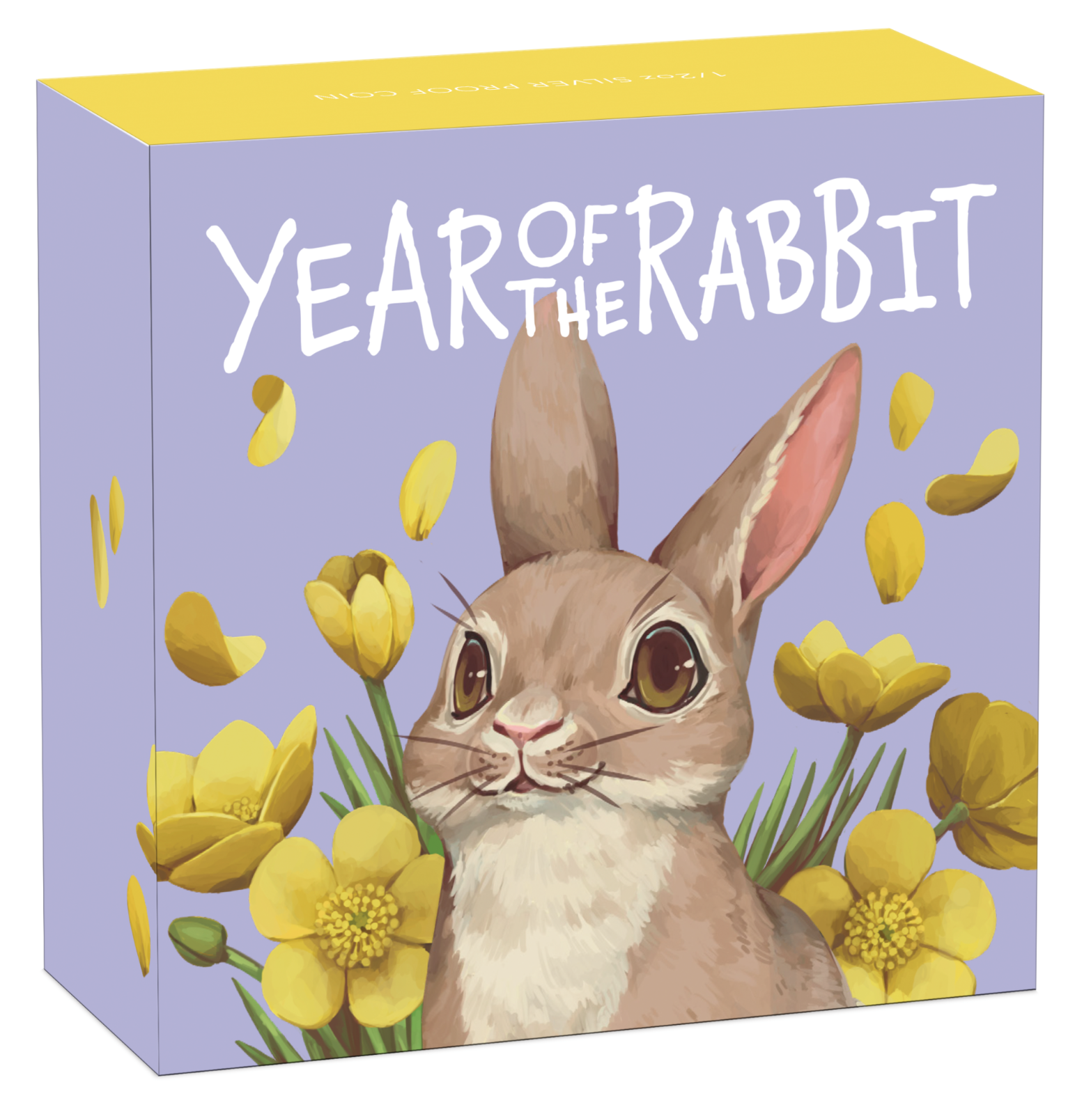 2023 Baby Rabbit 50c 1/2oz Silver Proof Coin