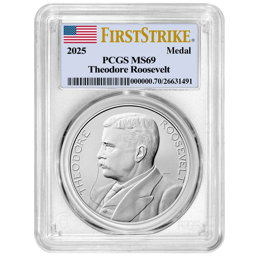 Theodore Roosevelt Presidential Silver Medal