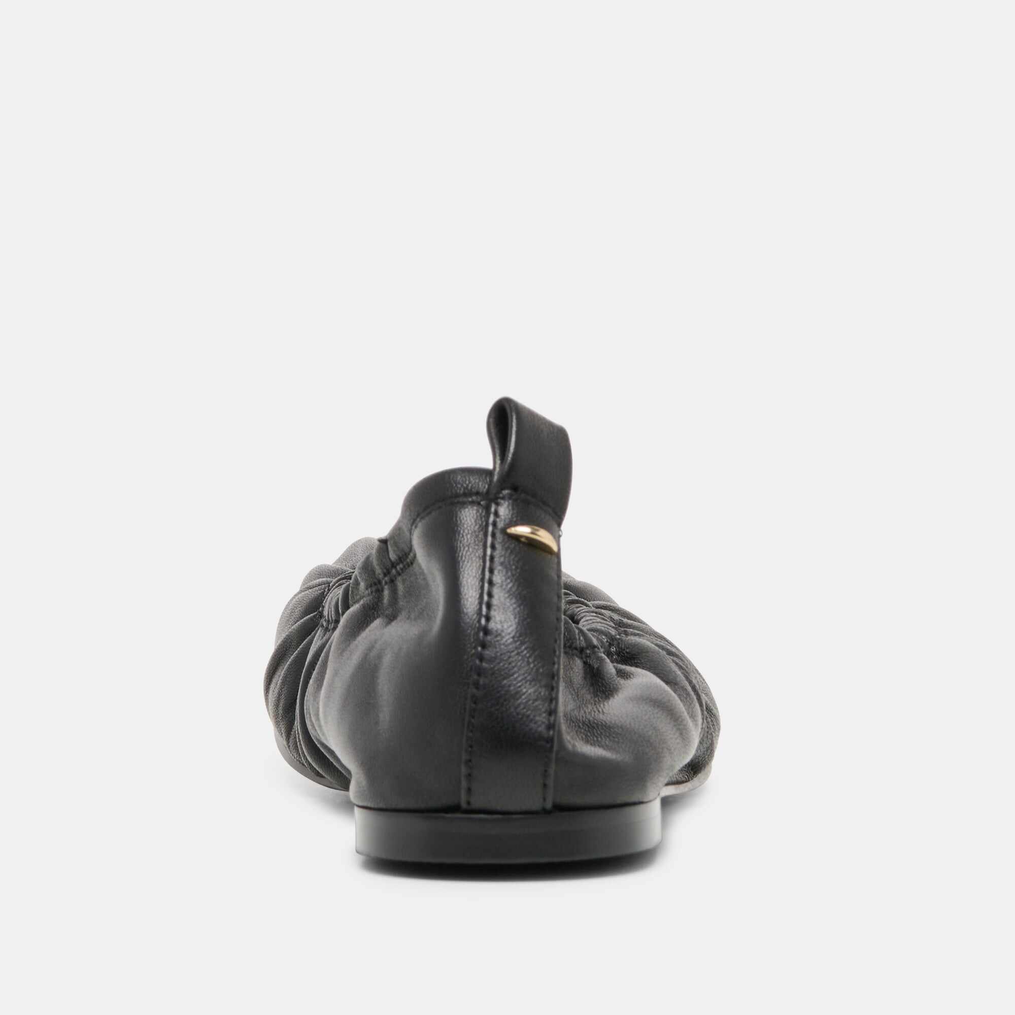 CONRAD BALLET FLATS BLACK LEATHER
