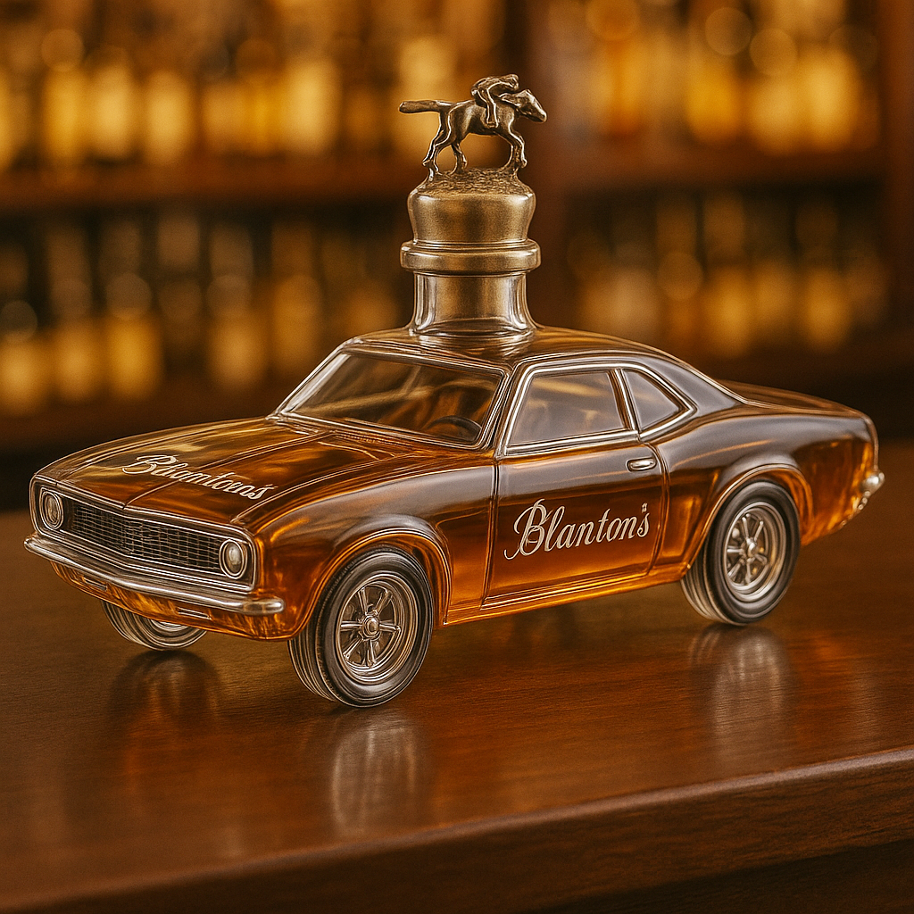 Muscle Car Whiskey Bottle