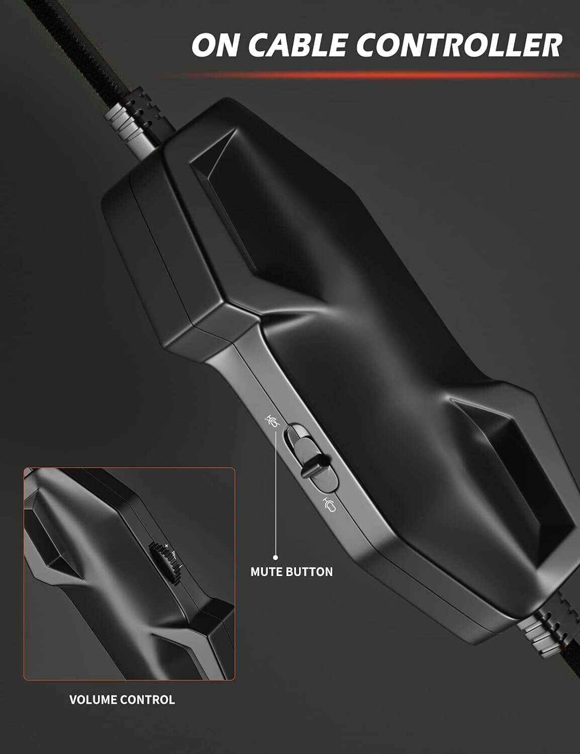 ZIUMIER Z66 Gaming Headset, Wired, Over-Ear, Noise Cancelling Mic, RGB Light, Stereo Surround Sound, Compatible with PS4, PS5, Xbox One, Laptop (Green)