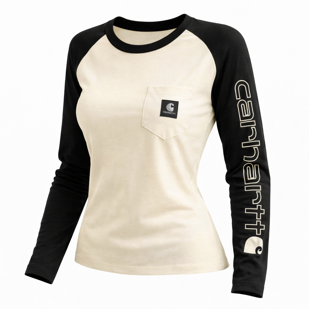 Women's Basic Everyday Round Neck Long-sleeved T-shirt