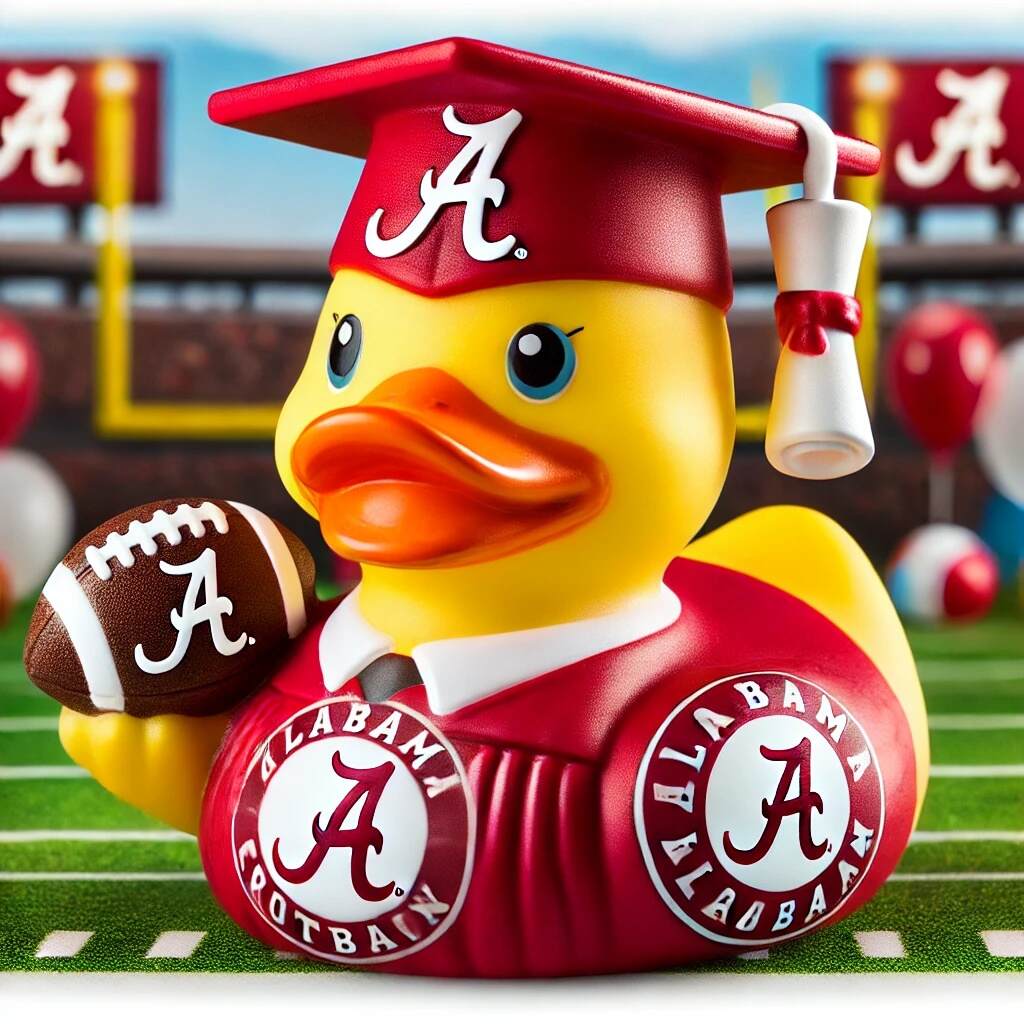 Graduation College Football Duck
