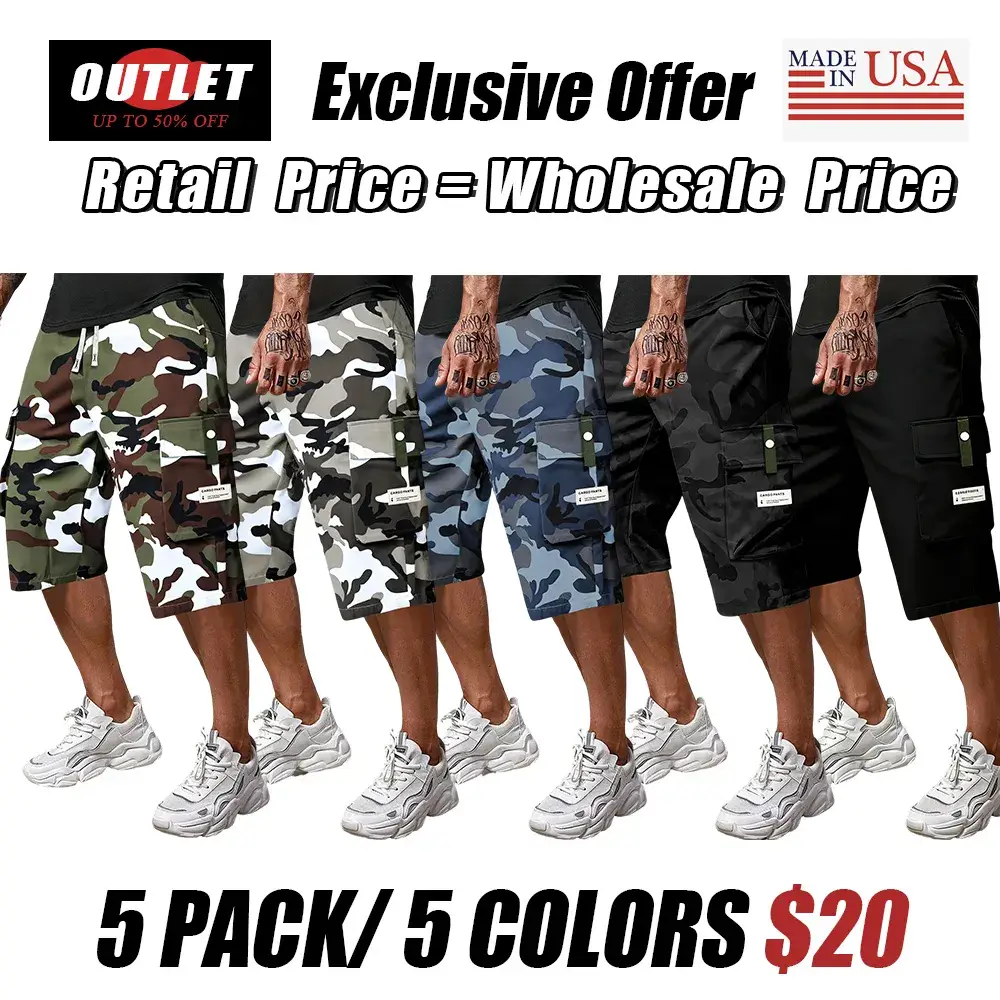 🔥Spring Fresh Sale 🎁 Men's Summer Casual Work Shorts