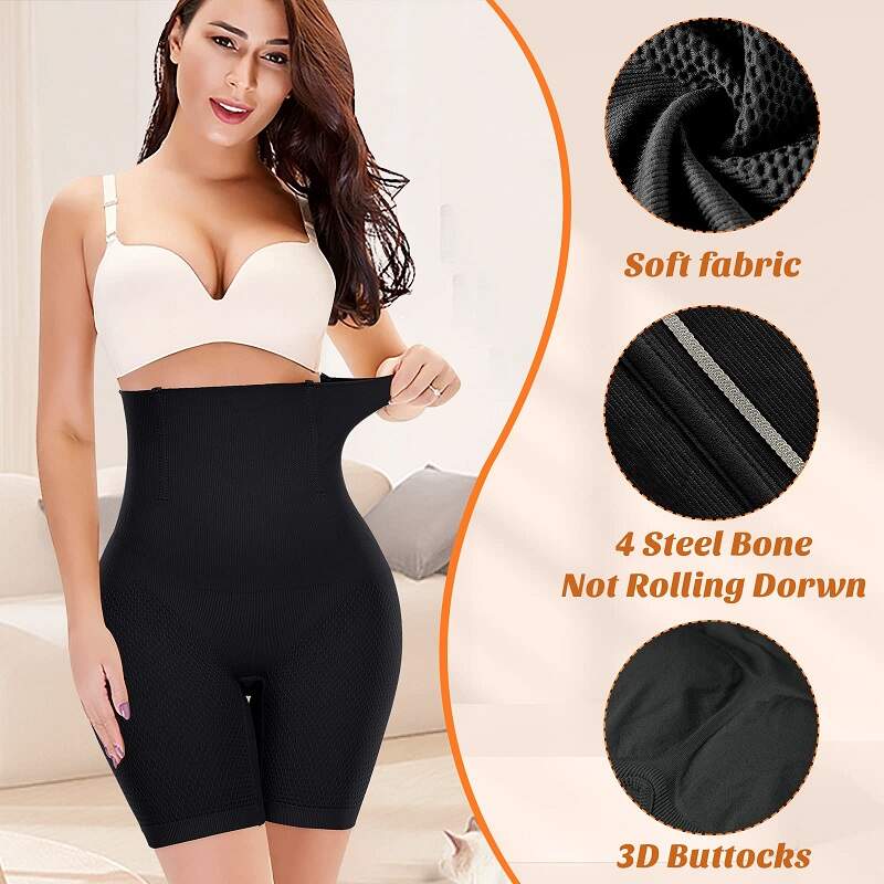 (⚡Last Day Promotion-SAVE 70% OFF) Womens High Waist Tummy Control Shaping Pants - BUY 3 FREE SHIPPING