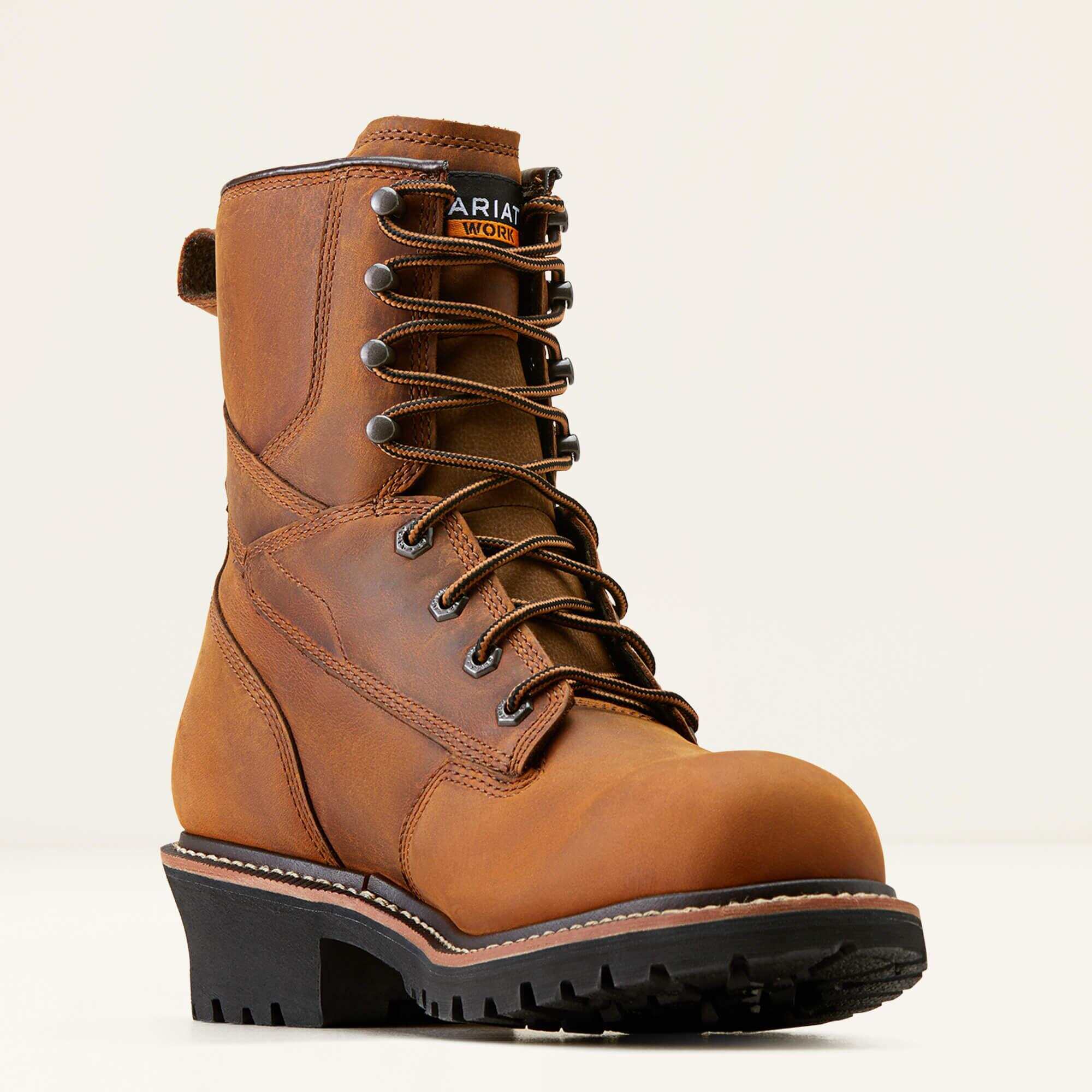 Logger Shock Shield Waterproof Work Boot