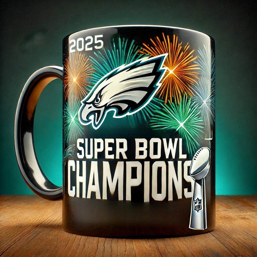 Eagles 2025 Super Bowl Victory Mug