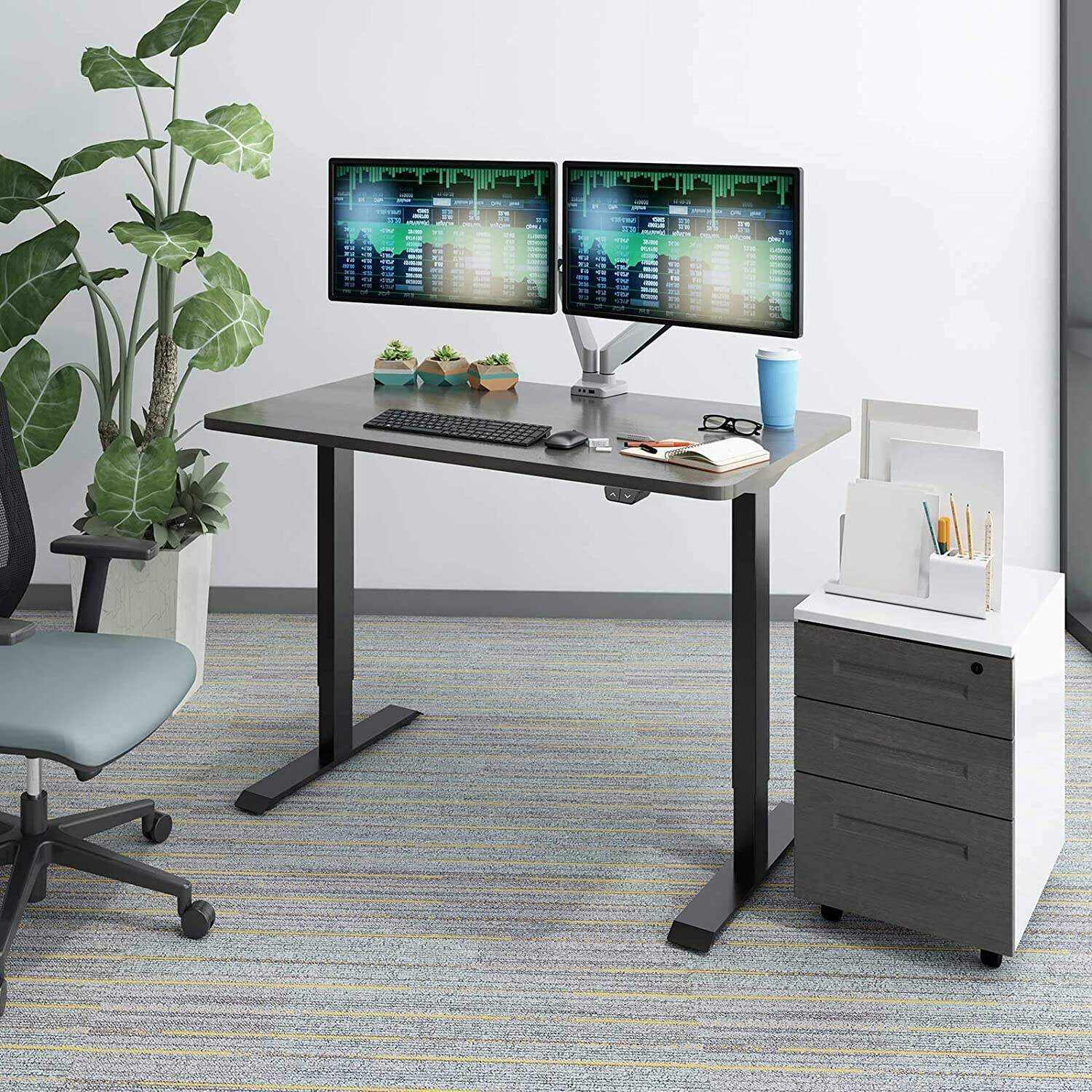 2024 New Electric Lift Computer Desk