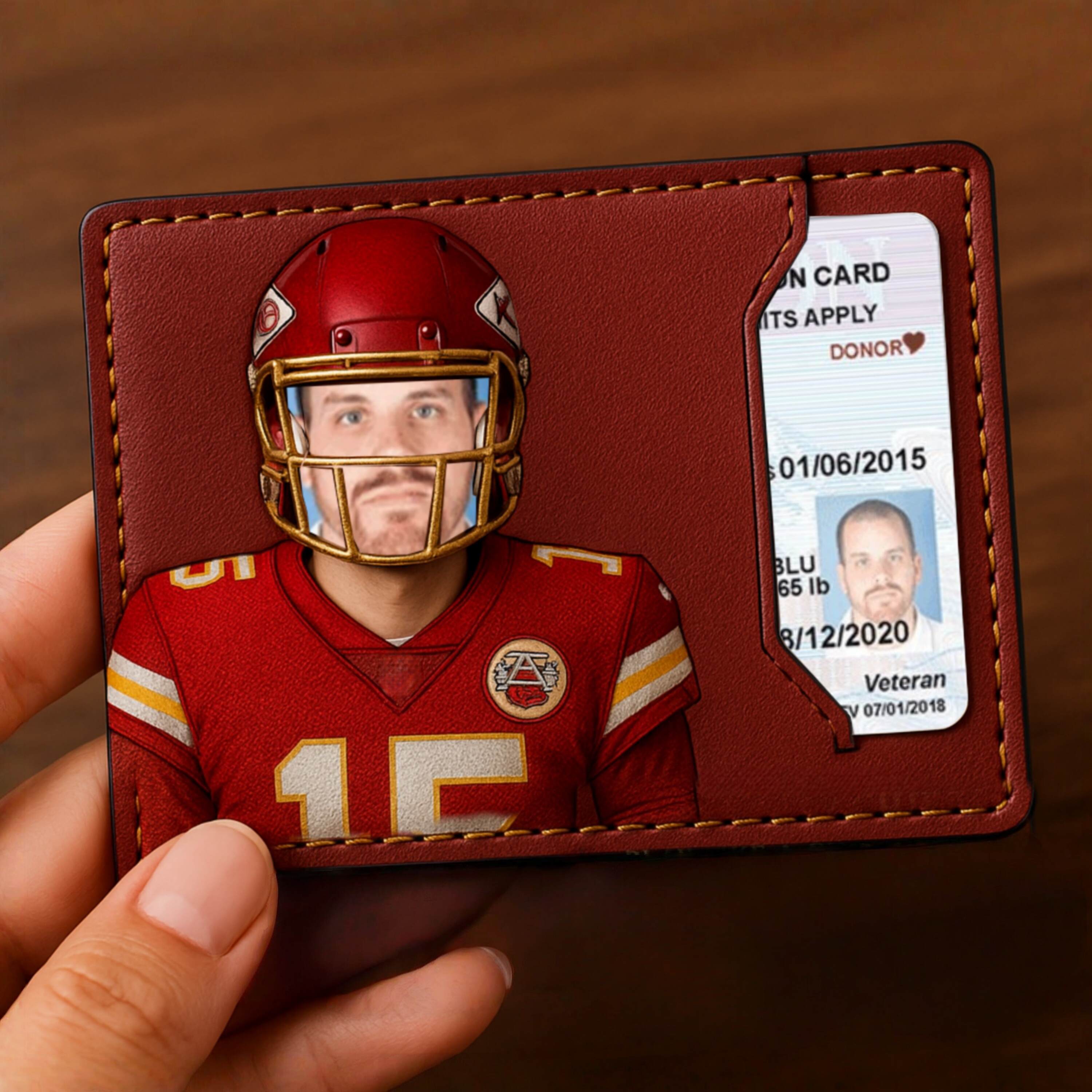 FOOTBALL TEAM ID Card Holder