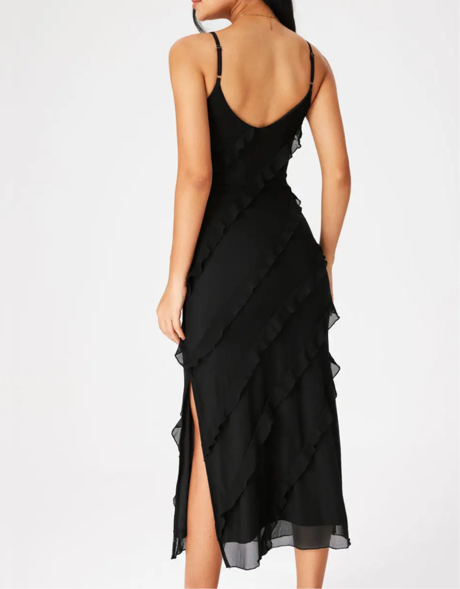 Elegant camisole floral lace skirt