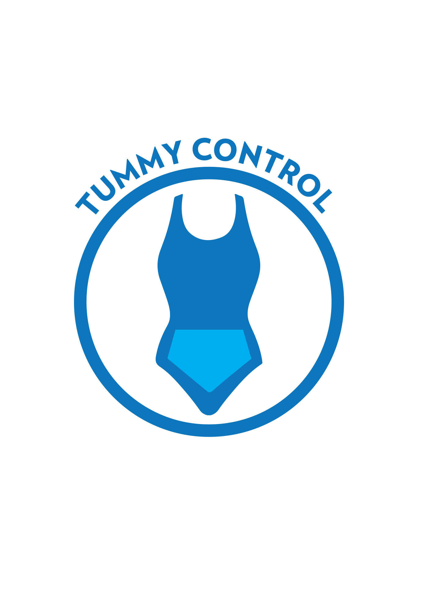 Loose Swim Short with Built-In Tummy Control Brief