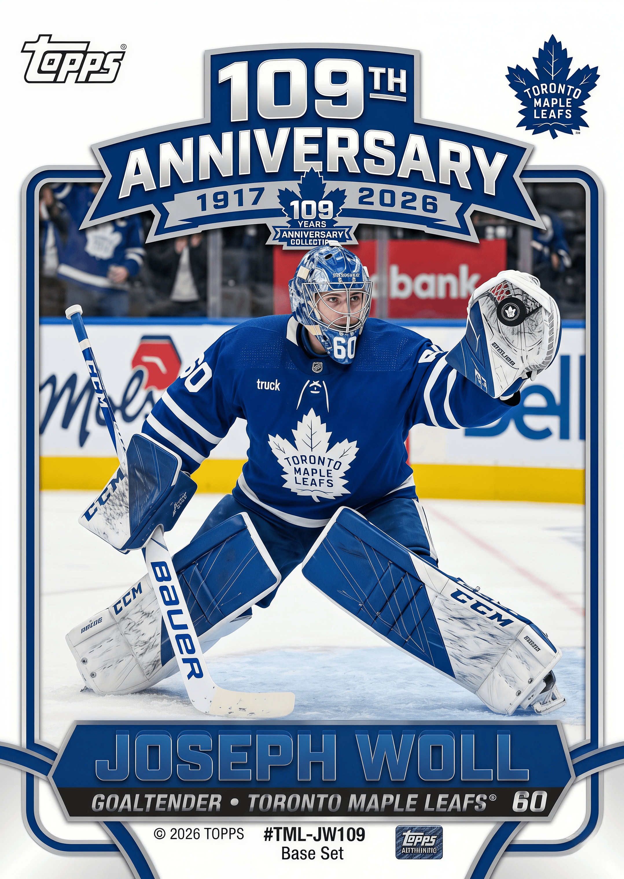 2026 Toronto Maple Leafs 109th Anniversary Hobby Box