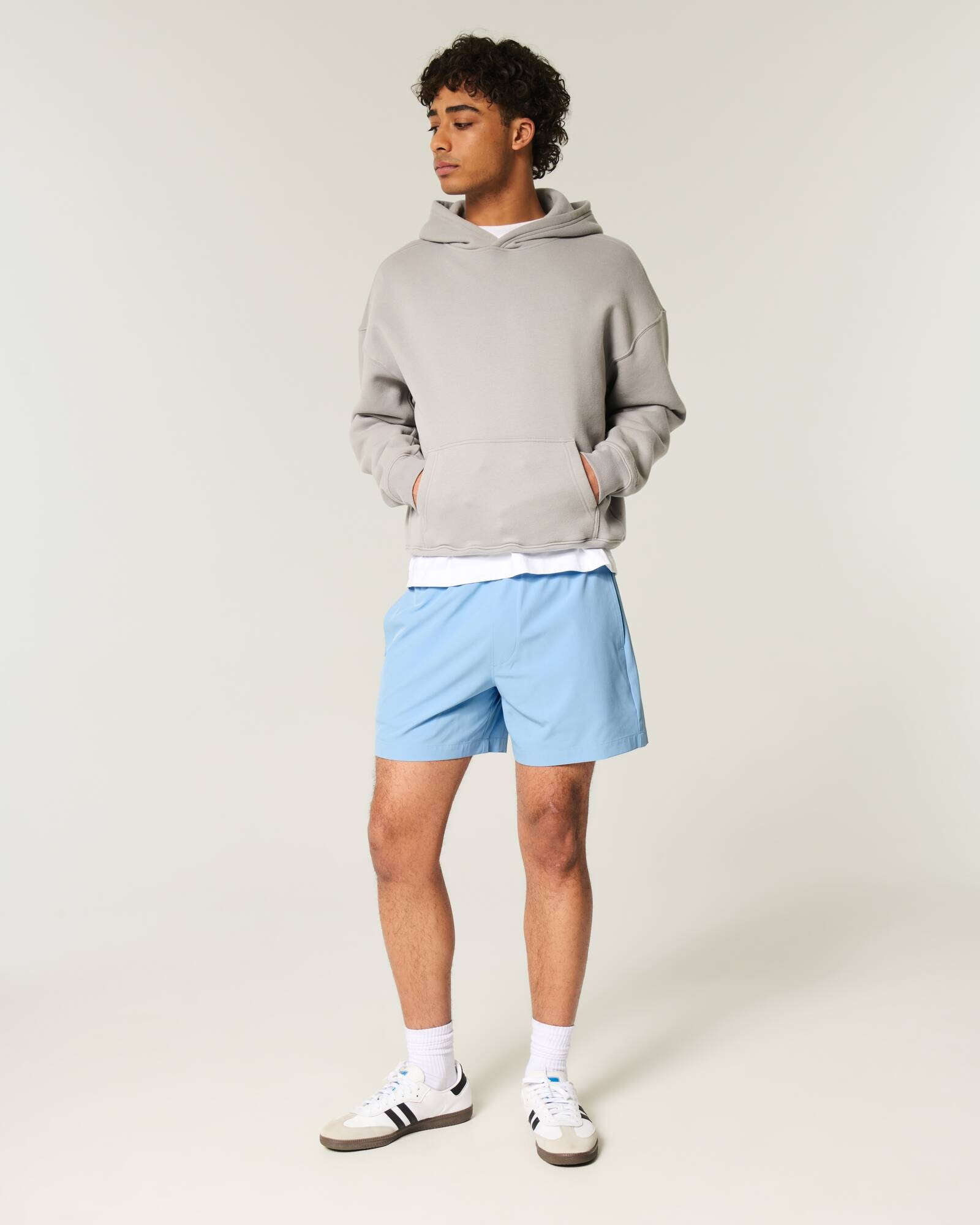 Mid-Thigh Hybrid Active Shorts