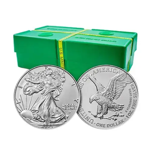 2024 $1 1-oz Silver Eagle BU 20-Coin Roll