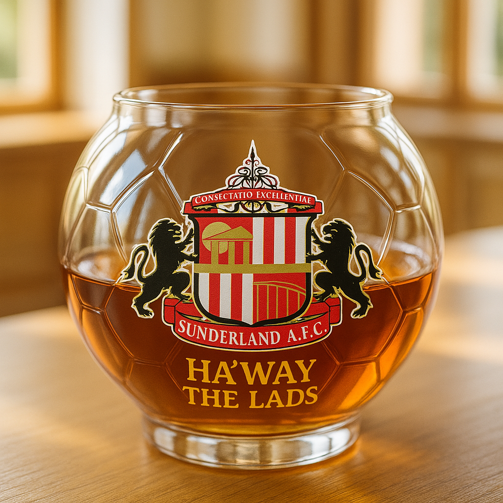 ⚽The Championship Football Glass