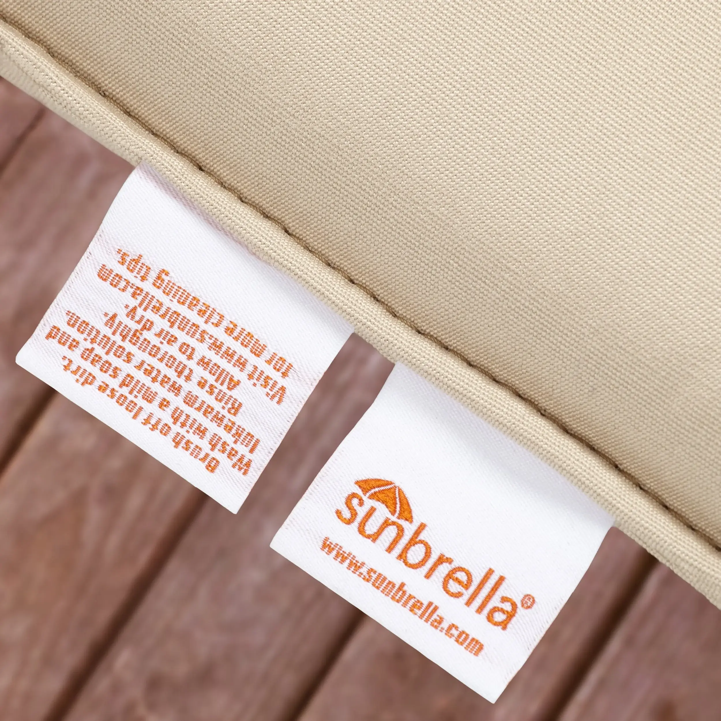 Sorra Home Oakley Sunbrella Solid Indoor/ Outdoor Corded Chair Cushion Set and Lumbar Pillow