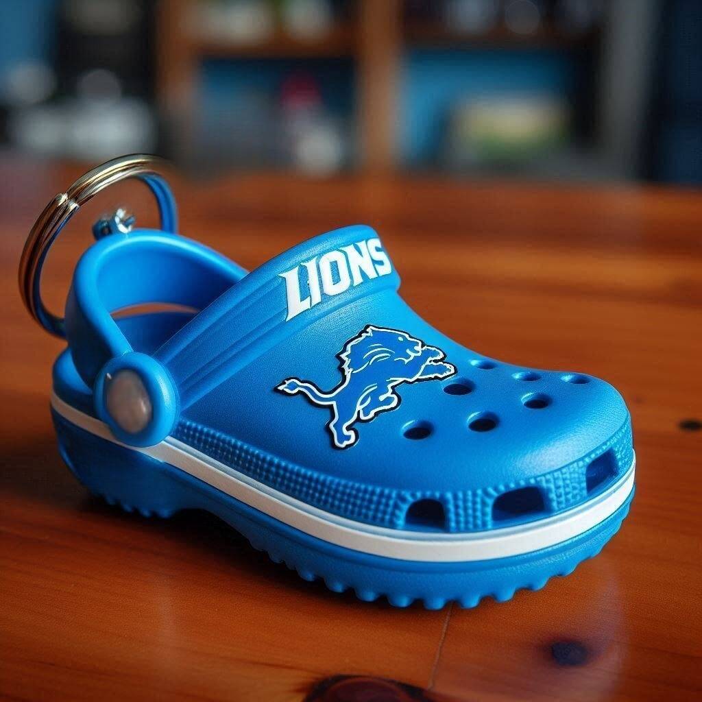 🩴🏈NFL Crocs-Style Keychain