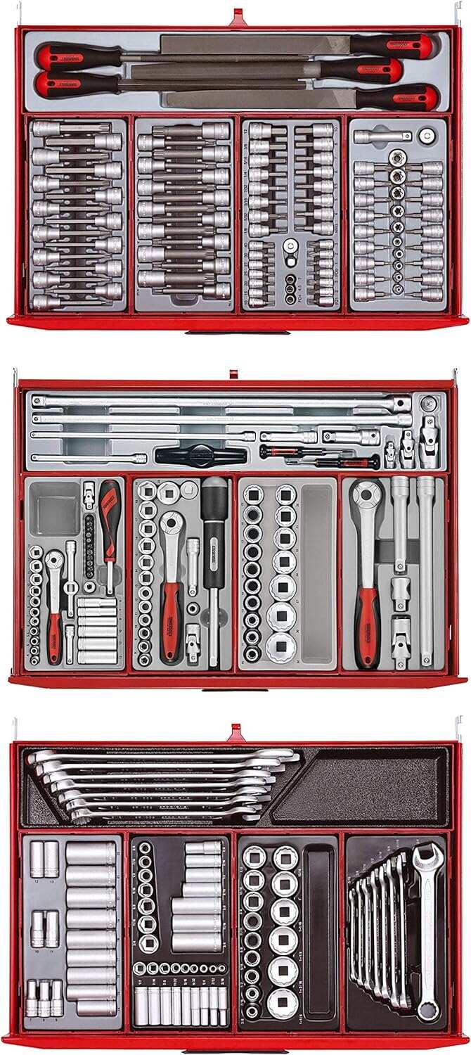 Teng Tools 1100 Piece Complete Mixed Monster Mega Master Hand Tool Kit - TCMONSTER02