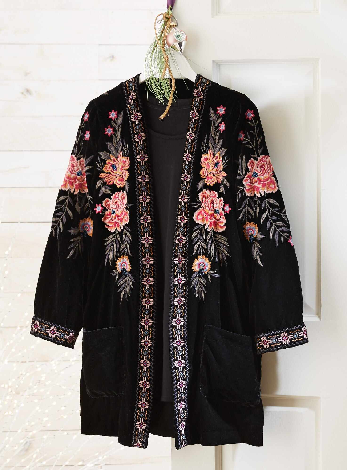 Some Velvet Morning Embroidered Jacket