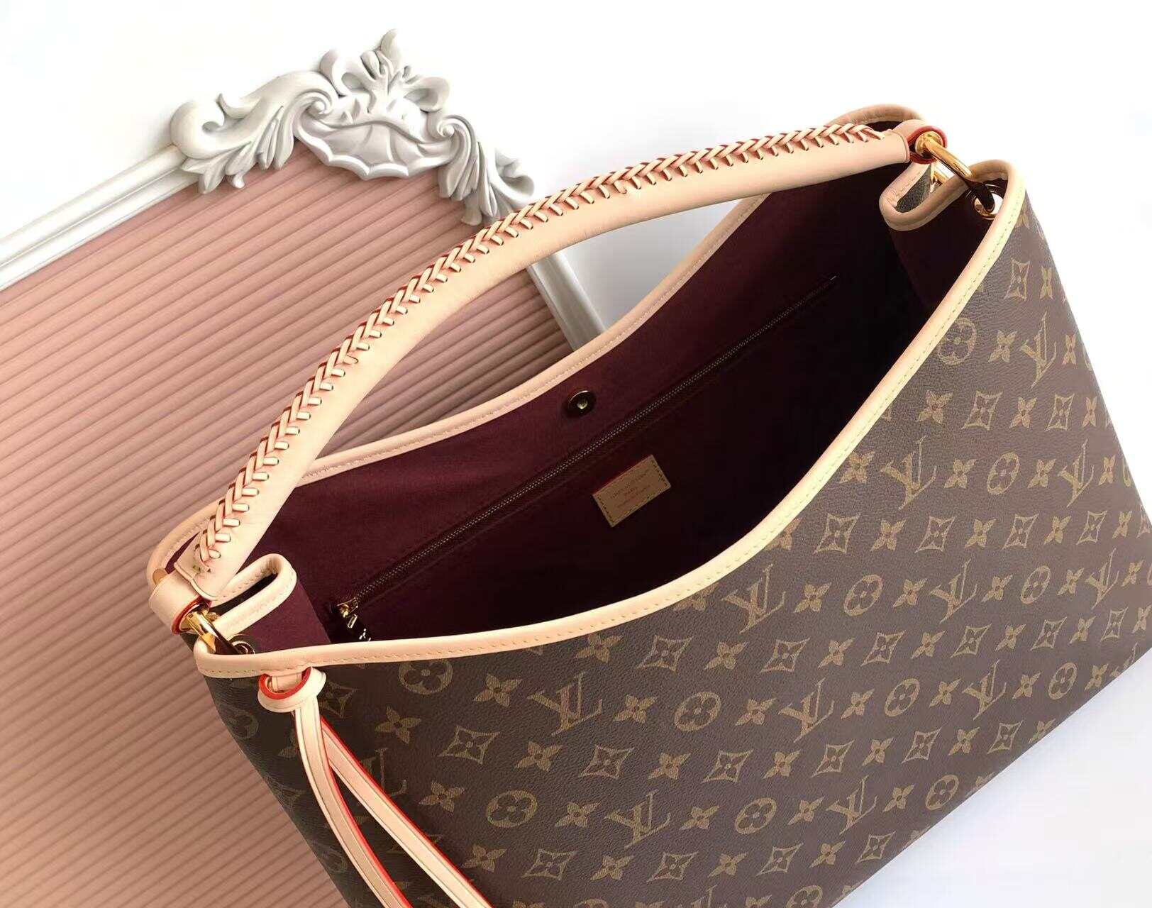 CV 2026 WOVEN HOBO BAG BROWN